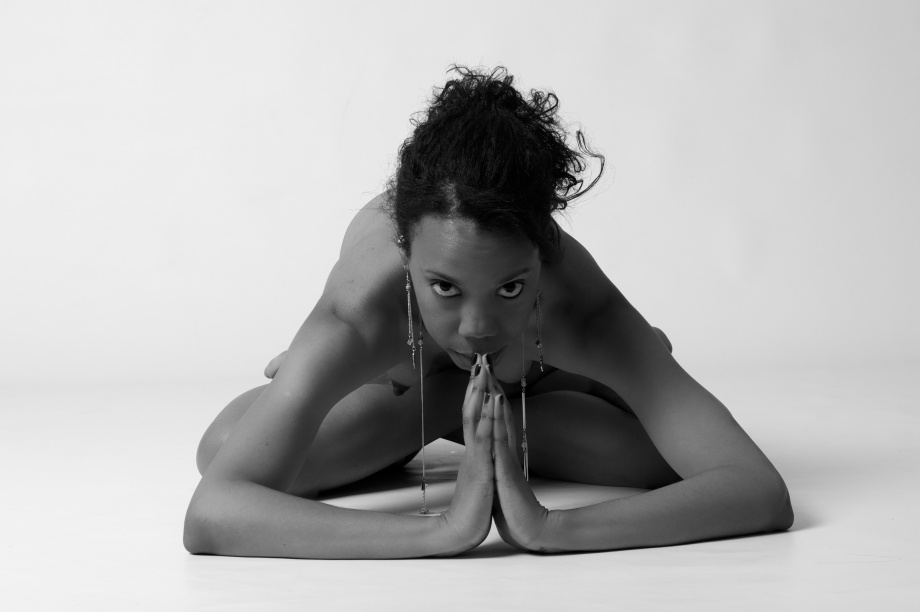 Yoga, Nude, Topless, Cork, Studio shoot, erotic, glamour