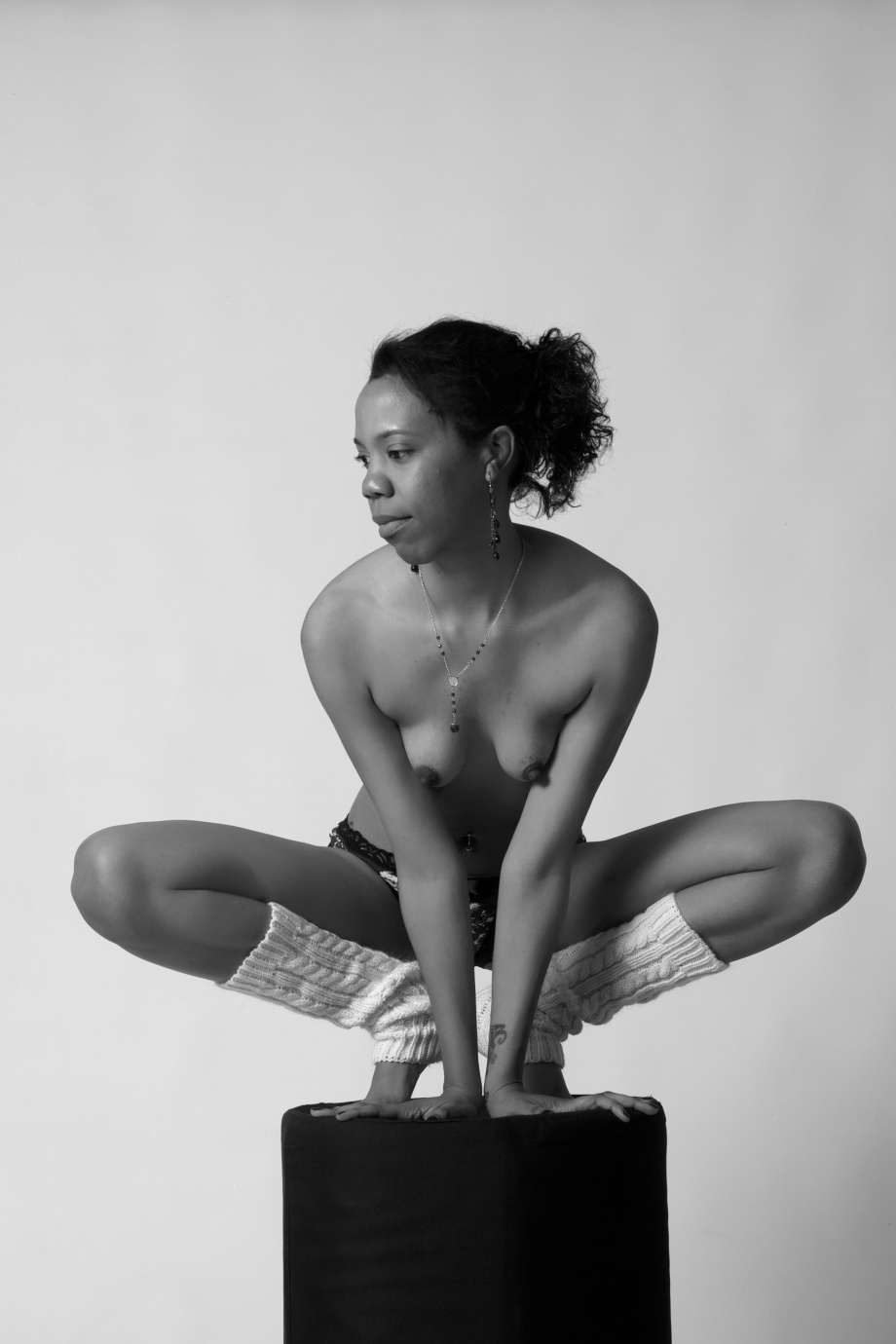 Yoga, Nude, Topless, Cork, Studio shoot, erotic, glamour