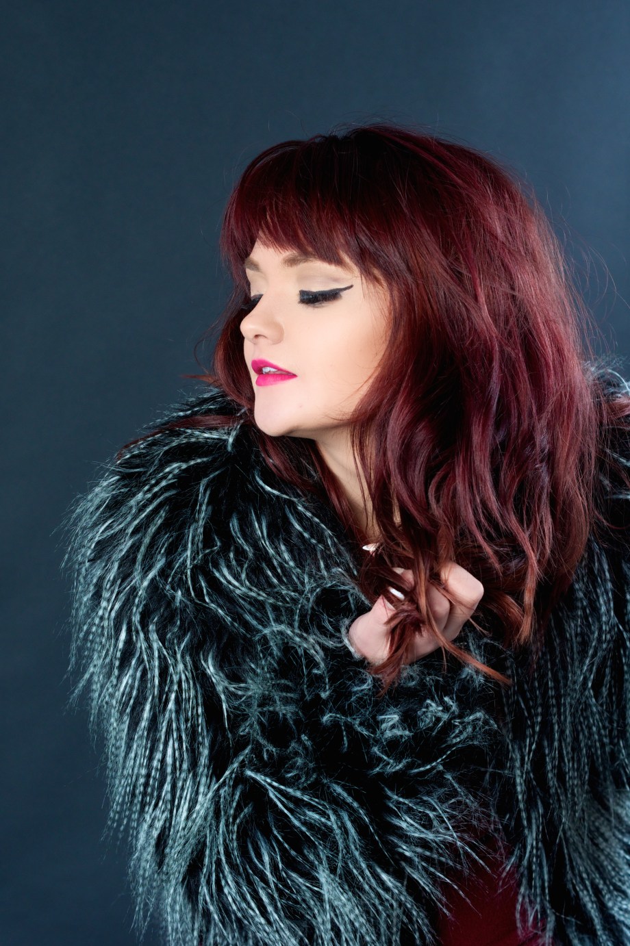 Emma Cansdale, portrait, glamour, actress, Cork, Ireland, studio