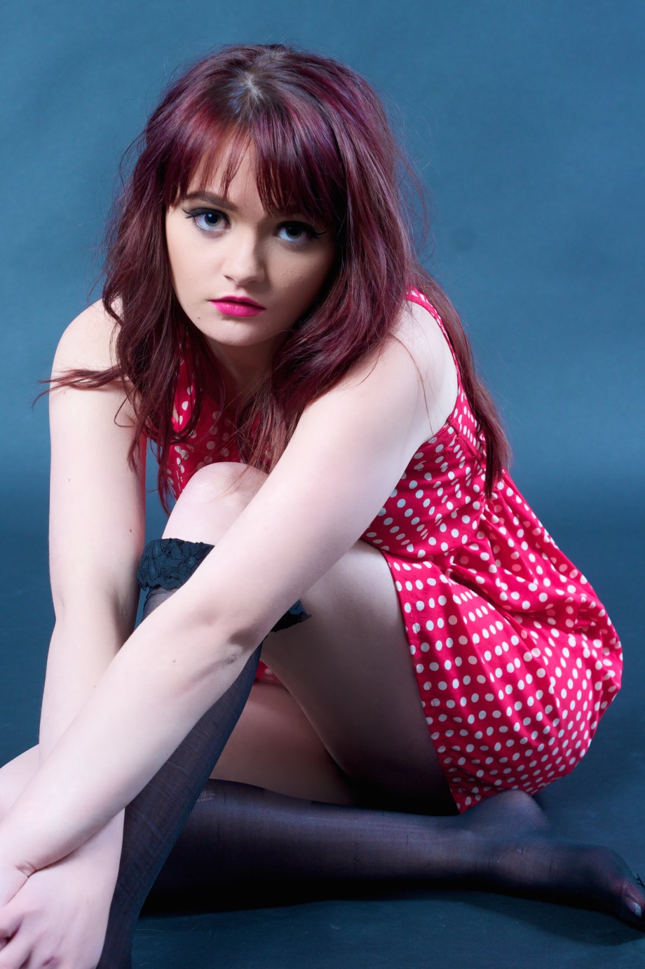 Emma Cansdale, portrait, glamour, actress, Cork, Ireland, studio