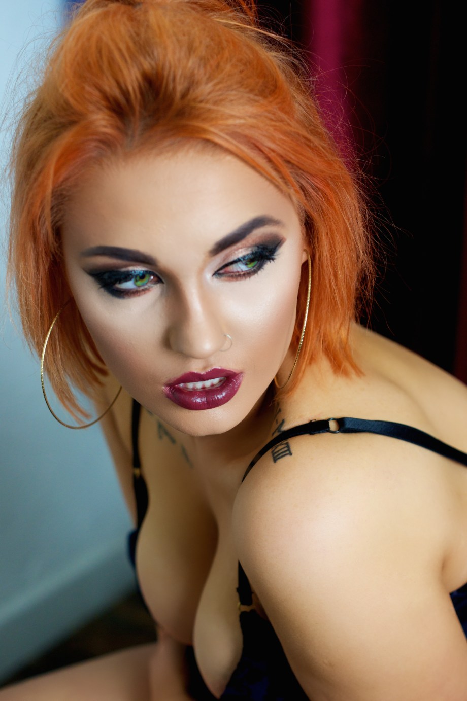 alternative, glamour, sexy, implied, tattoo, model, studio, cork, ireland, lingerie
