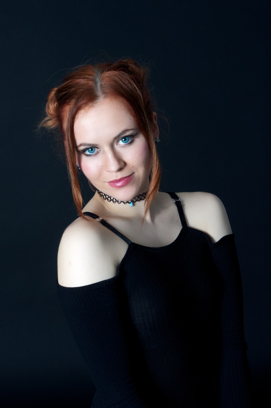 Roksi, Applecore, Cork, Model, Studio, Photoshoot, Glamour, Portrait, red hair