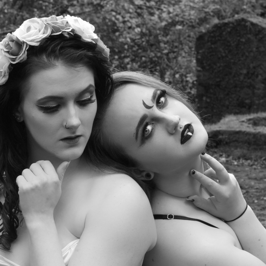 Cherry Chains, Kashmira, black and white, Carey's Castle, glamour, cork, vintage