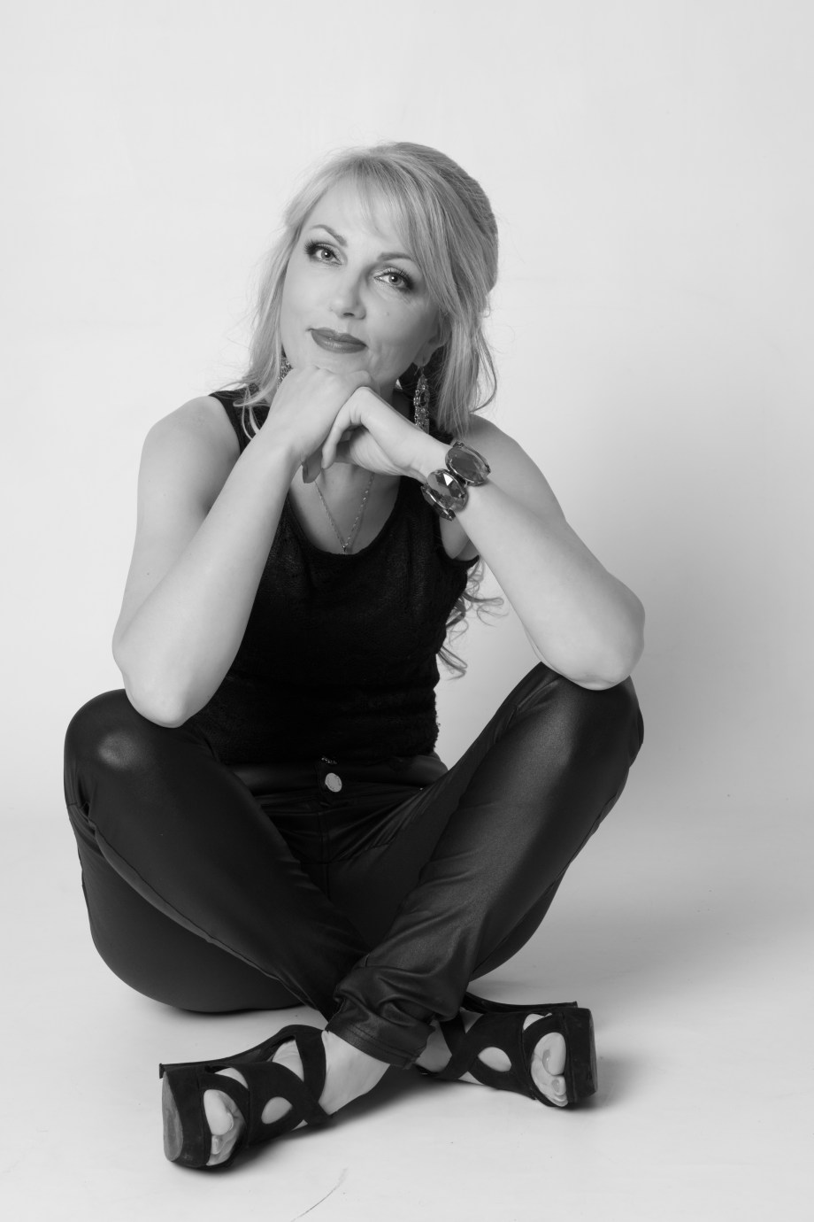 glamour, portrait, studio