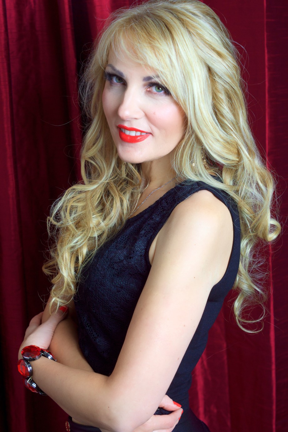 glamour, portrait, studio