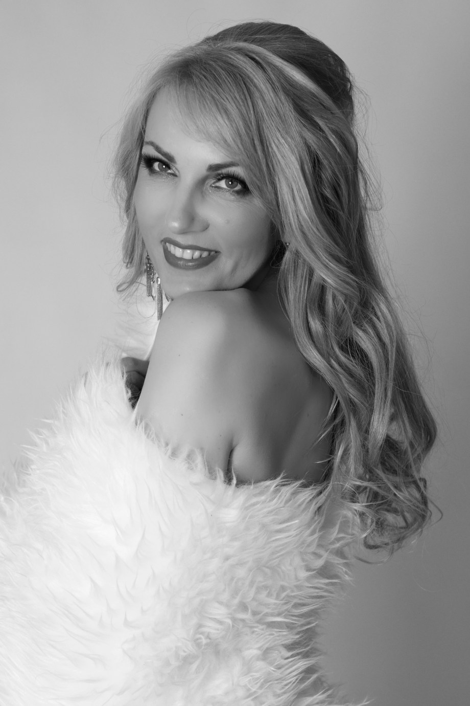 glamour, portrait, studio