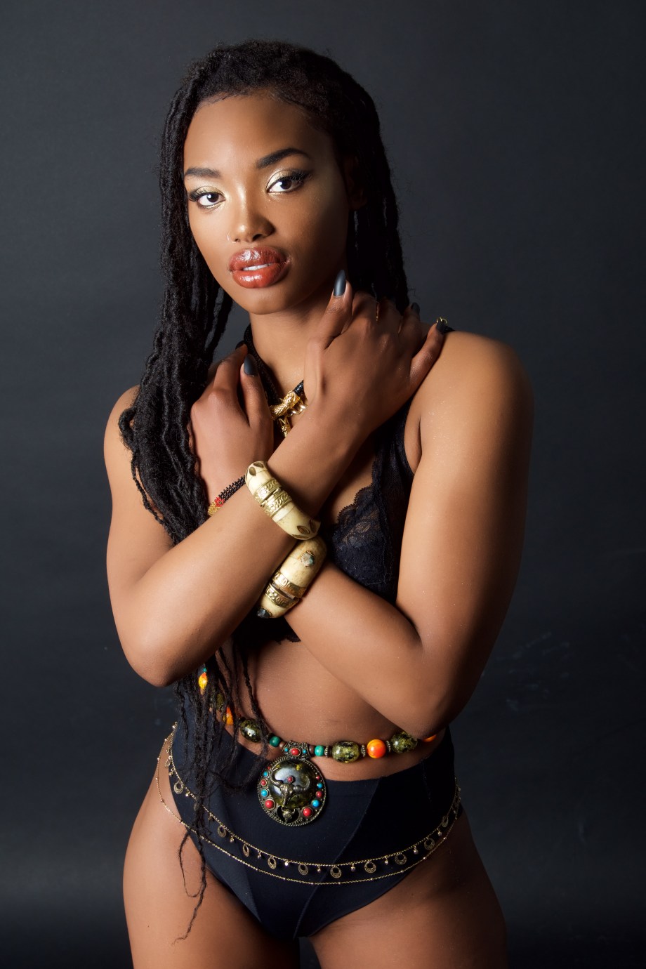 minnie marley, singer, soul, alternative, tattoos, glamour, studio, lingerie