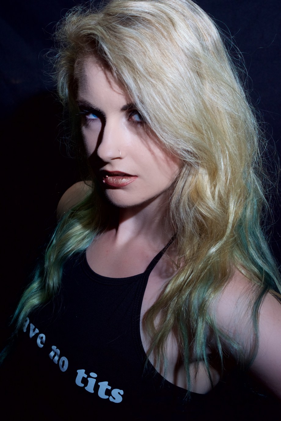 portrait, blonde, Die Baroness, Jenny Schmiedel, eyes, glamour, cork, ireland