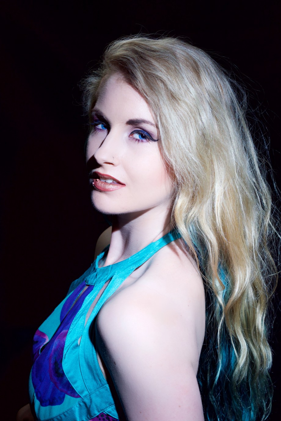 portrait, blonde, Die Baroness, Jenny Schmiedel, eyes, glamour, cork, ireland