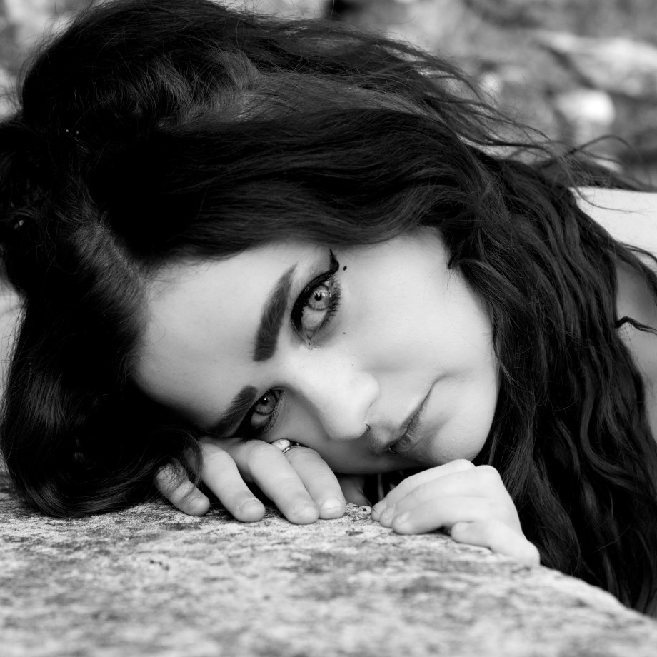 alternative, glamour, cork, kilcrea, abbey, black and white, gothic, eyes, samhain, silent movie