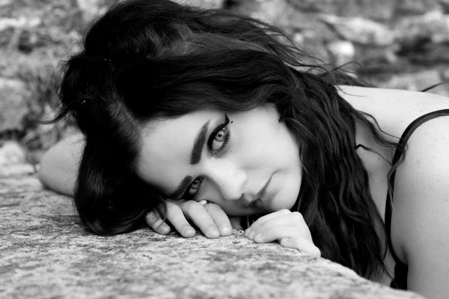 alternative, glamour, cork, kilcrea, abbey, black and white, gothic, eyes, samhain, silent movie