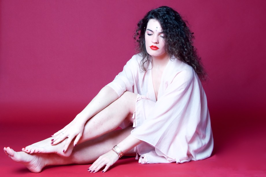 red, topless, implied, studio, femininity, hair, cork, models, ireland