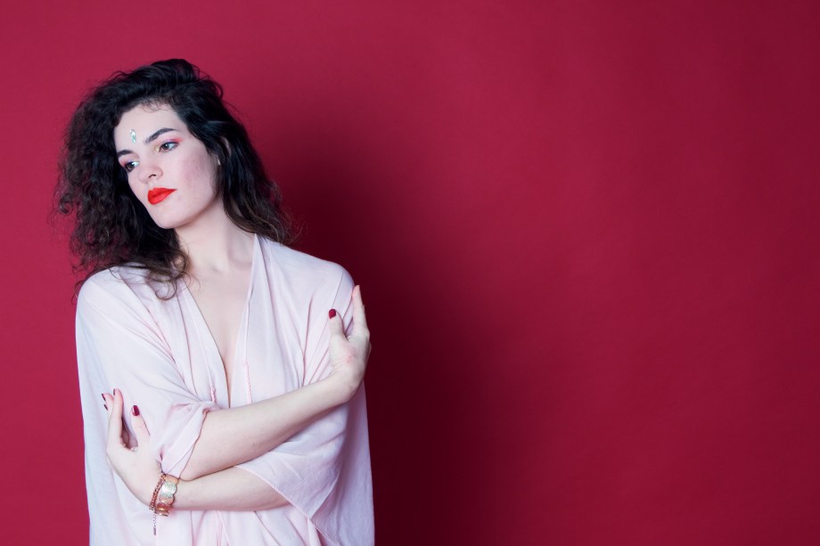 red, topless, implied, studio, femininity, hair, cork, models, ireland