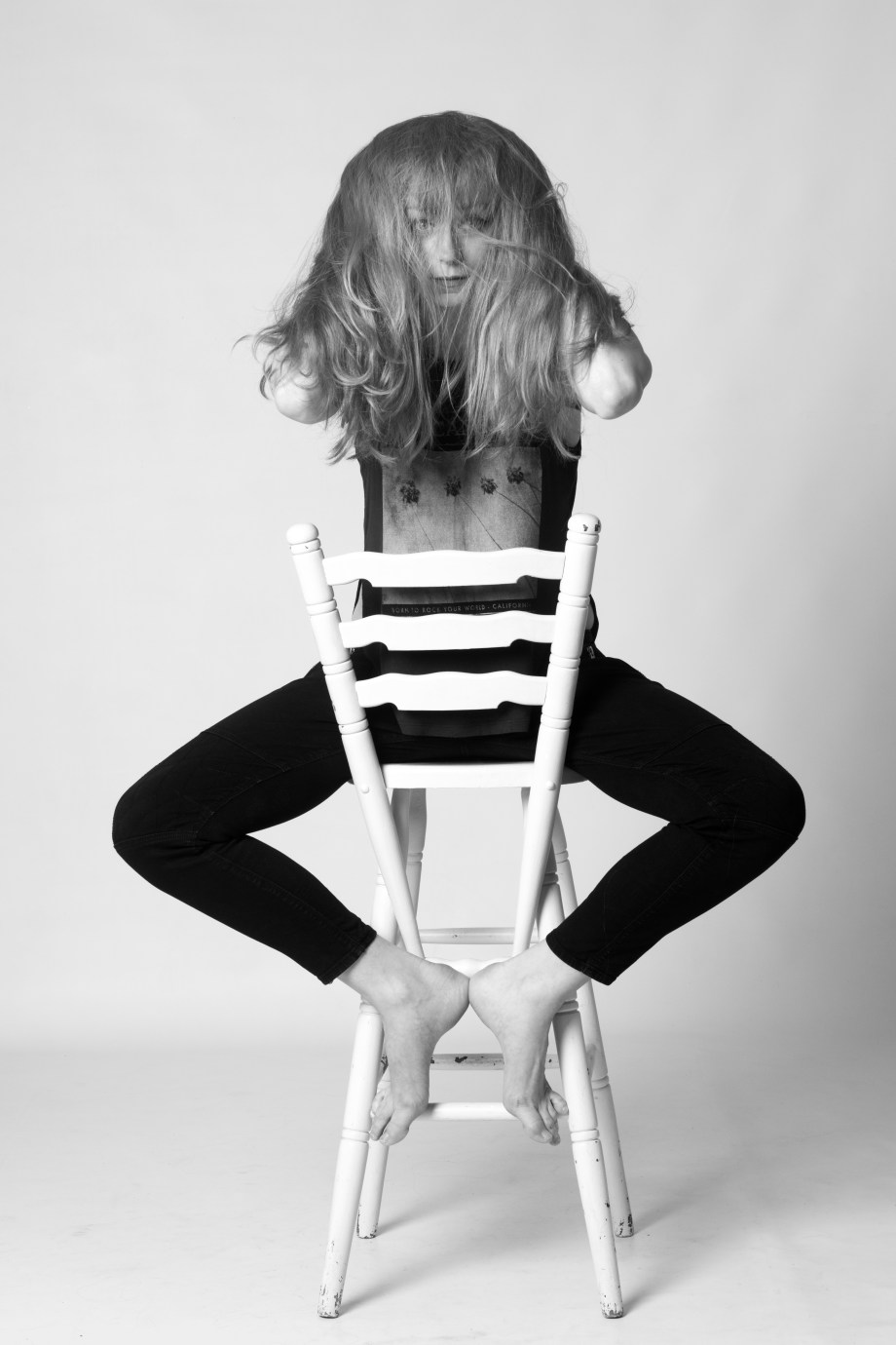 cork, portrait, glamour, studio shoot, jeans, denims, black and white