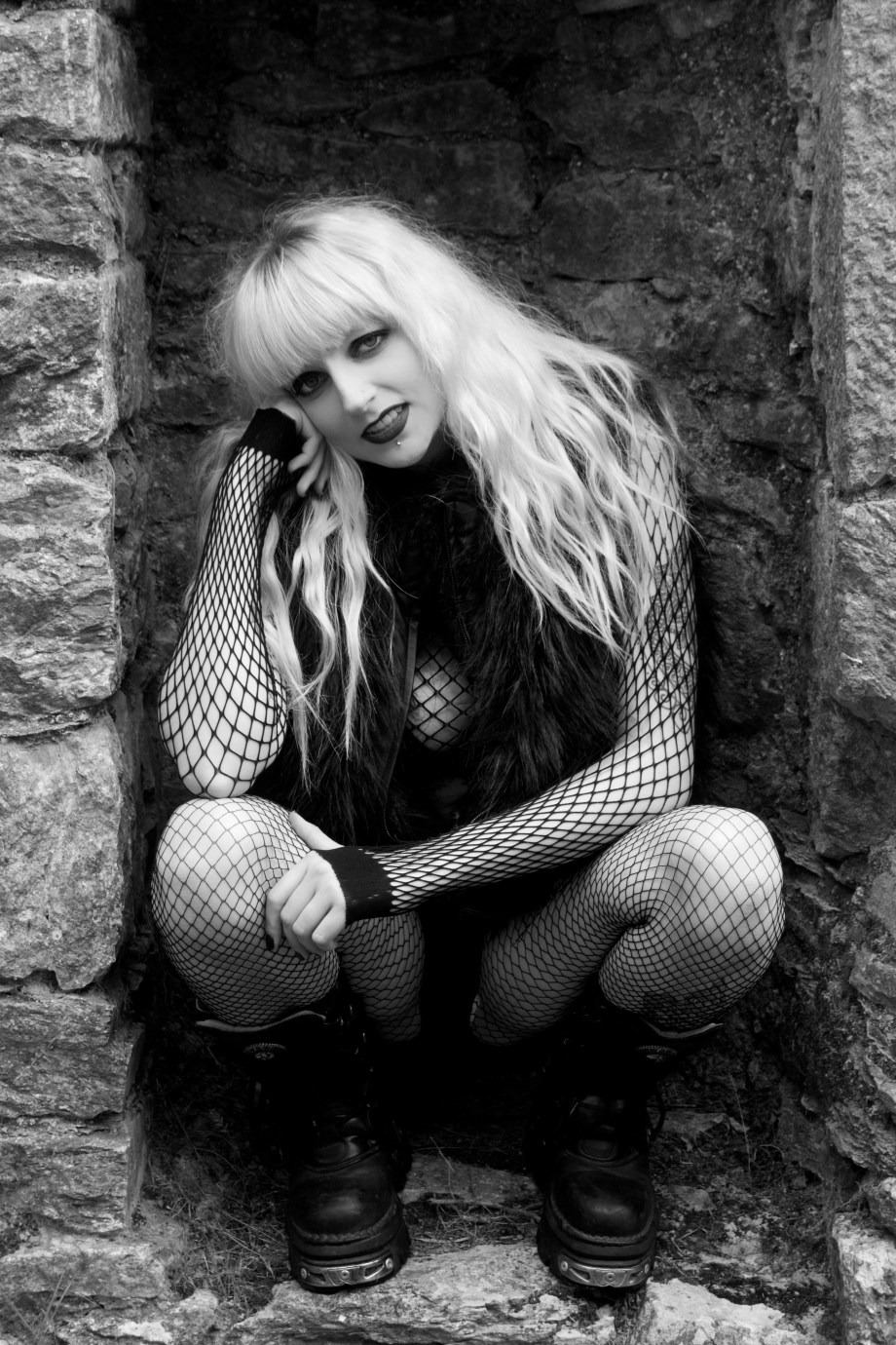 Glamour, boudoir, alternative, ruins, cork, ireland, gothic