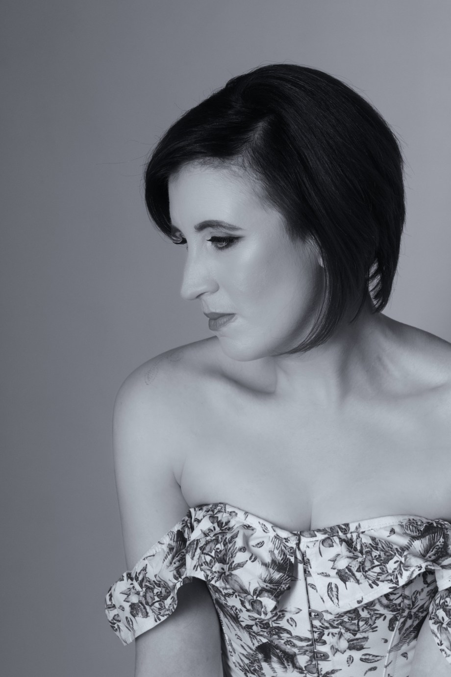 glamour, cork, ireland, studio, portrait, black and white