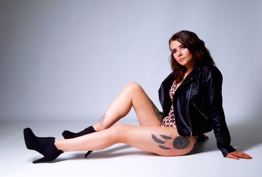 glamour, cork, studio shoot, boudoir, tattoos, lingerie