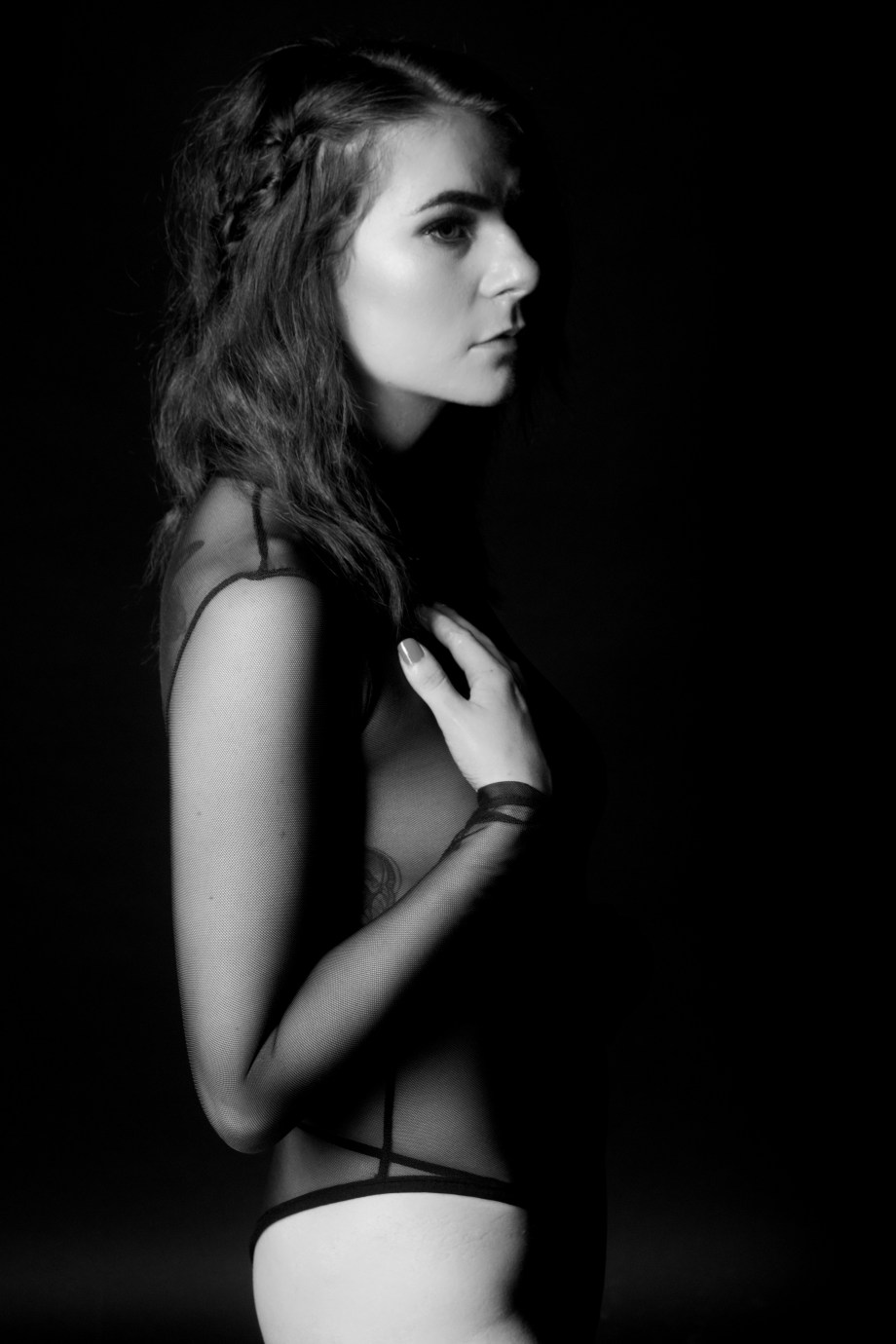 glamour, cork, studio shoot, boudoir, tattoos, lingerie