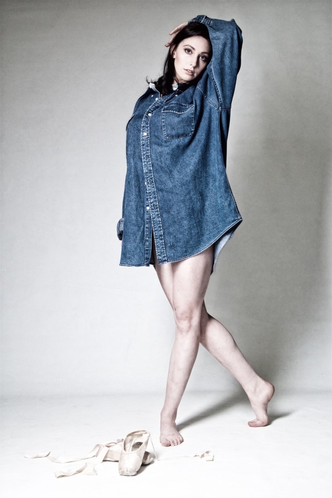 ballet dancer, studio shoot, cork, ireland, graceful