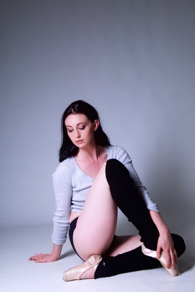 ballet dancer, studio shoot, cork, ireland, graceful
