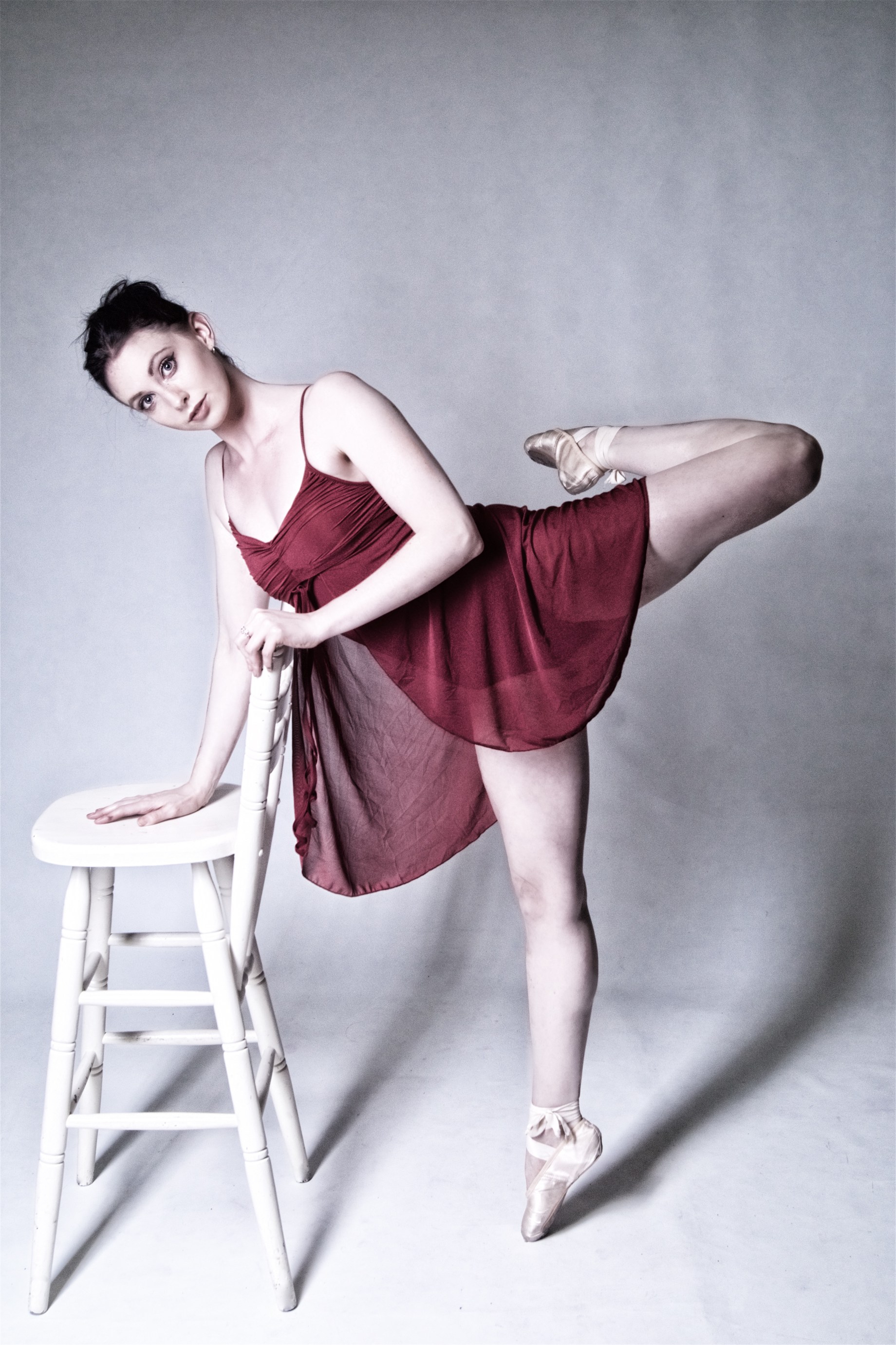 ballet dancer, studio shoot, cork, ireland, graceful