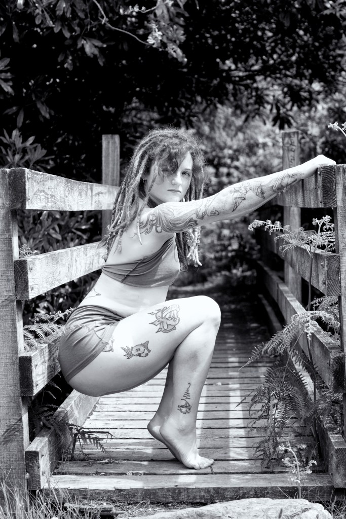 Forest Shoot, Alt Glamour, Cork, Ireland, black and white