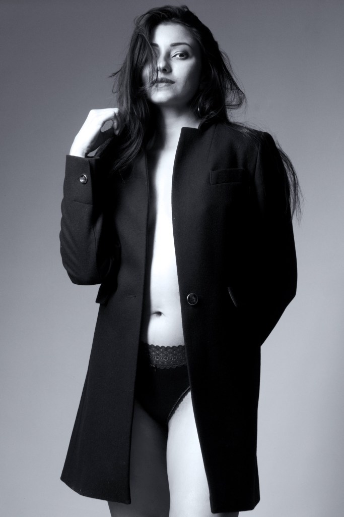 glamour, studio shoot, cork, ireland, black and white, topless, implied