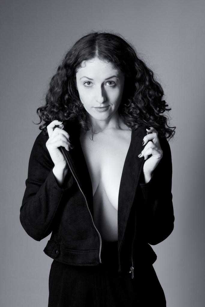 black and white, portrait, cork, ireland, topless