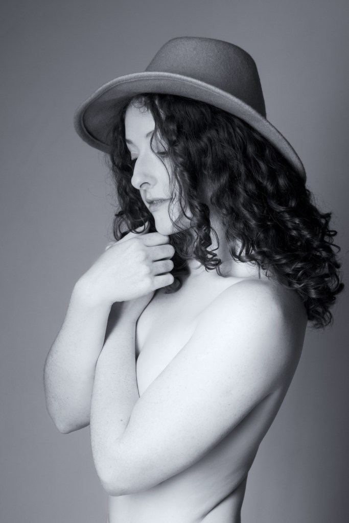 black and white, portrait, cork, ireland, topless