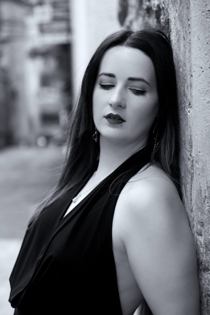 city shoot, portrait, cork, black and white