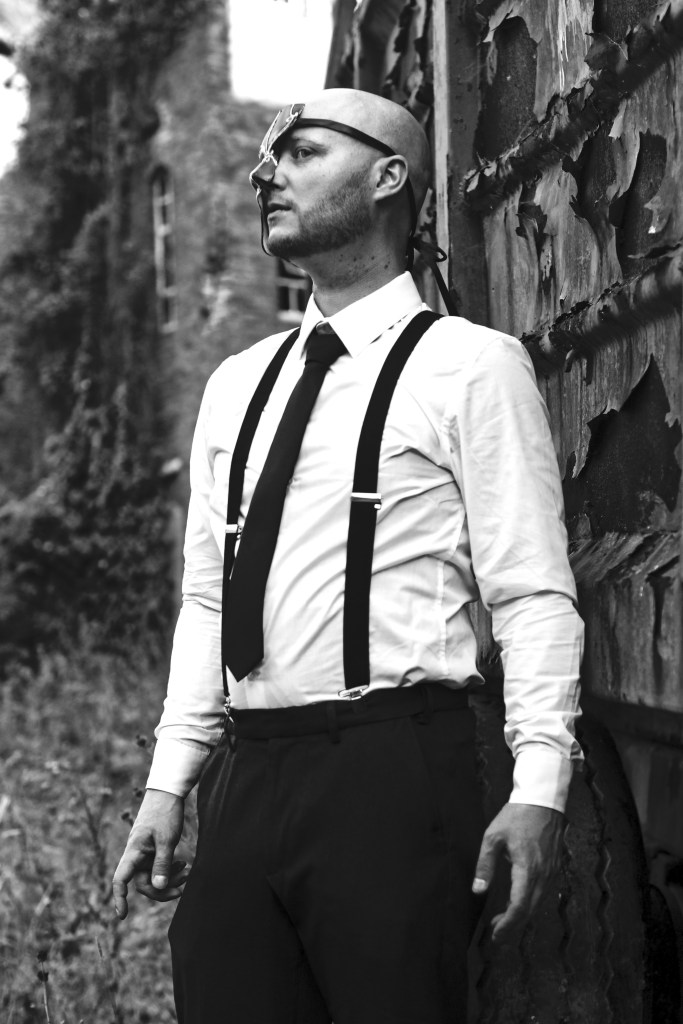 black and white, male model, cork, ireland, urbex, abandoned building, noir