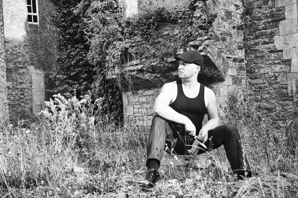 black and white, male model, cork, ireland, urbex, abandoned building, noir