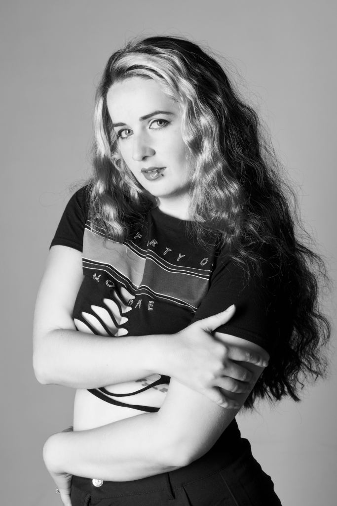 cork, ireland, photoshoot, glamour, black and white, boudoir