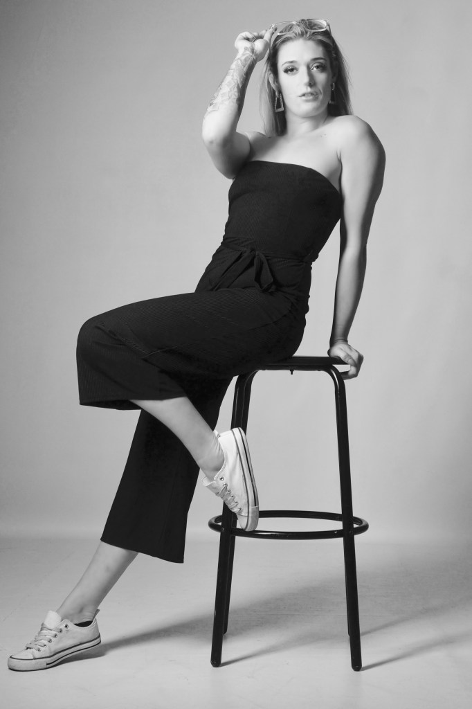 black and white, studio shoot, glamour, cork, ireland