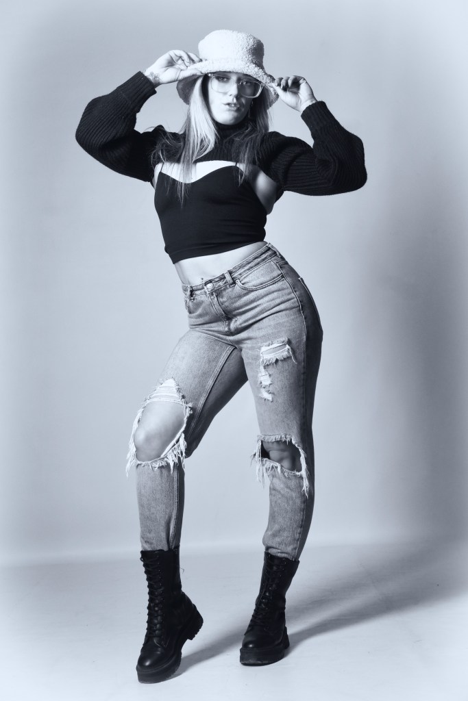 black and white, studio shoot, glamour, cork, ireland