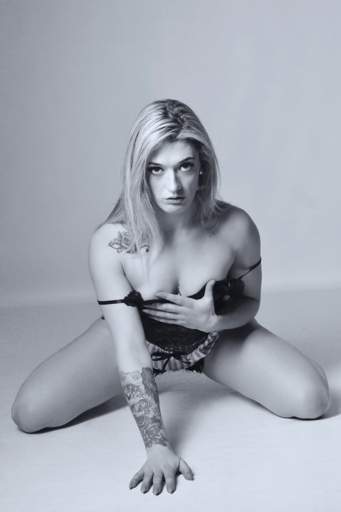 black and white, studio shoot, glamour, cork, ireland
