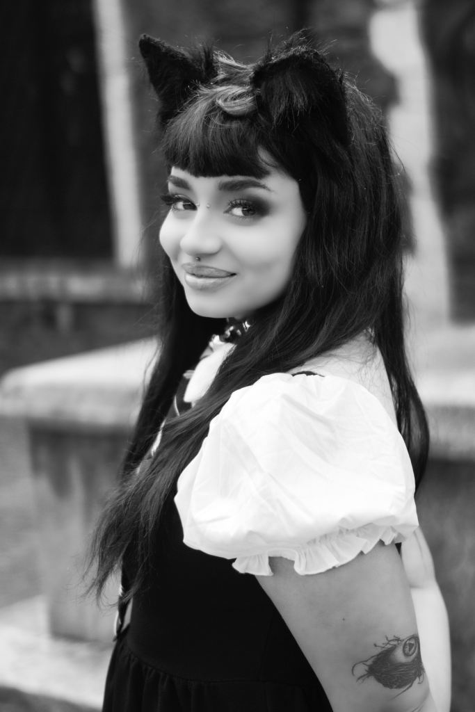 Catgirl, cork, ireland, Altair Leiros, anime, cosplay, black and white