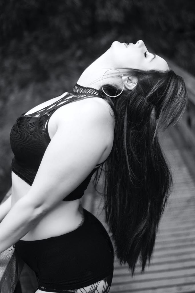 model, photo shoot, Cork, Ireland, black and white