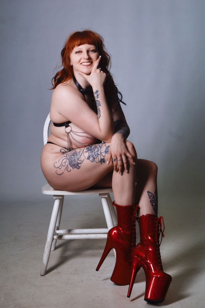 Glamour Photography, Boudoir, Cork, Ireland, topless