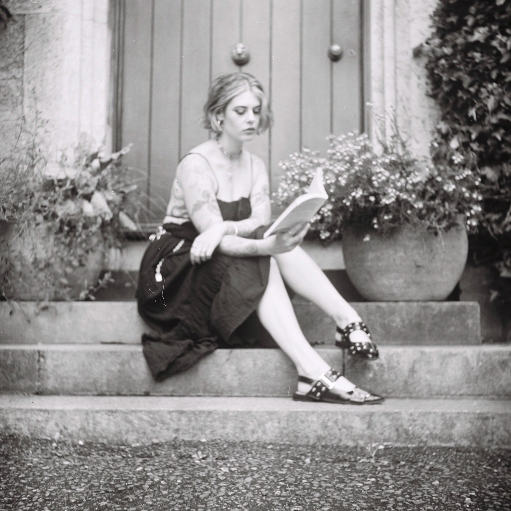 analog photography, model photography, Cork, Ireland, black and white