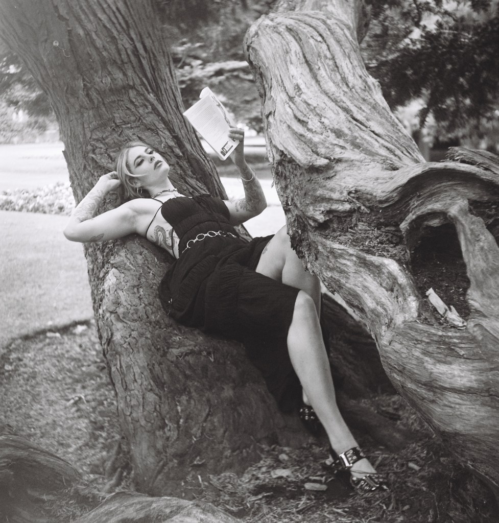 analog photography, model photography, Cork, Ireland, black and white