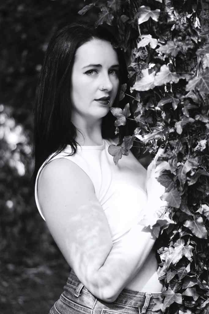 black and white, portrait, cork, ireland, model