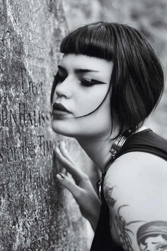 Lividbruisesimagery, cork, photography, glamour, cemetery, black and white, cemetery, portrait